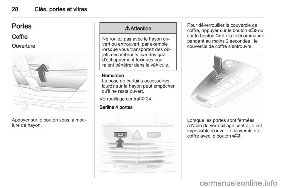 OPEL ASTRA H 2010.5  Manuel dutilisation (in French) 