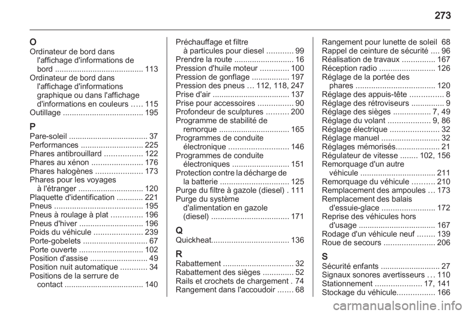 OPEL ASTRA H 2010.5  Manuel dutilisation (in French) 