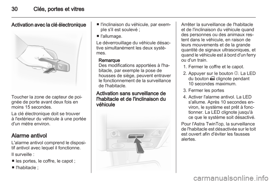 OPEL ASTRA H 2010.5  Manuel dutilisation (in French) 