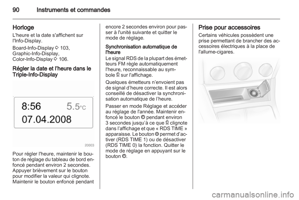 OPEL ASTRA H 2010.5  Manuel dutilisation (in French) 
