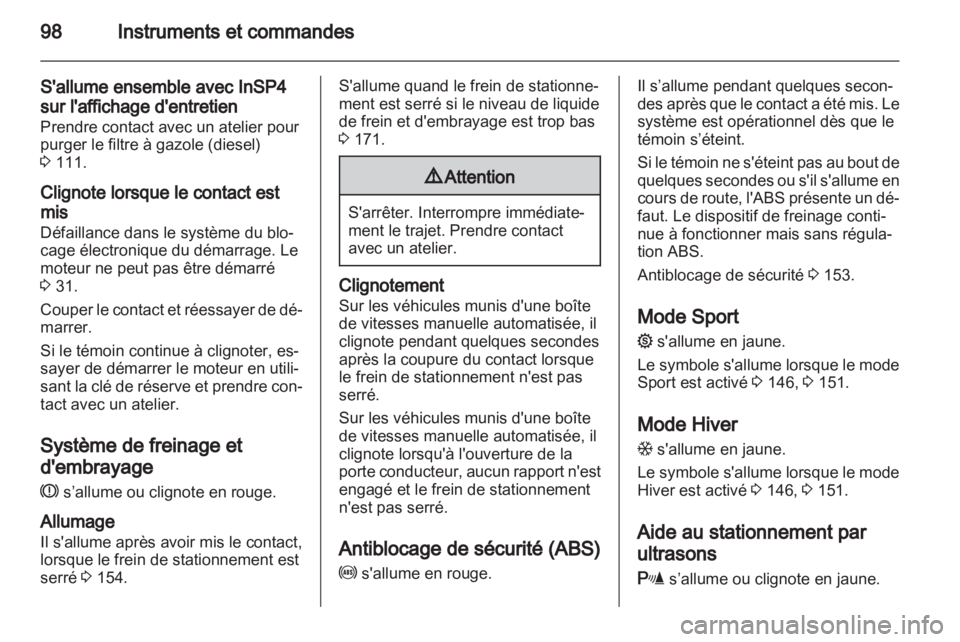 OPEL ASTRA H 2010.5  Manuel dutilisation (in French) 