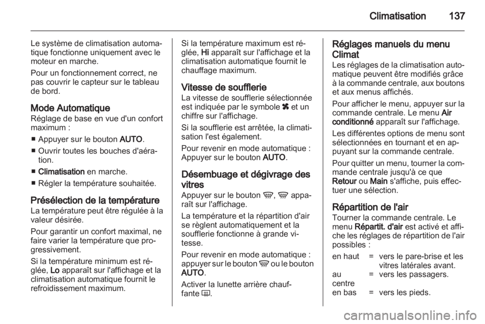 OPEL ASTRA H 2011  Manuel dutilisation (in French) 