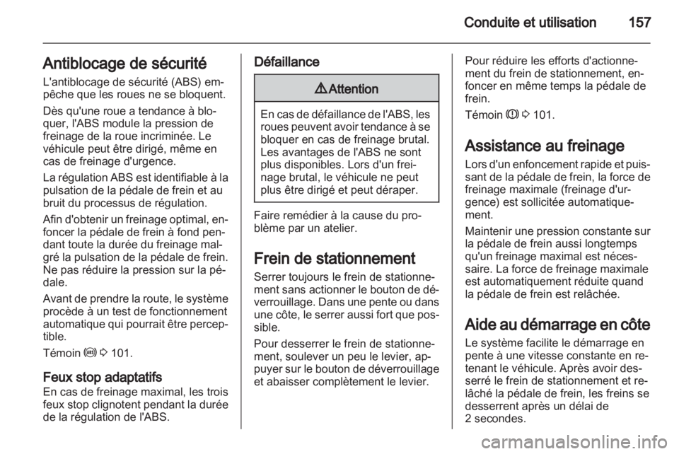 OPEL ASTRA H 2011  Manuel dutilisation (in French) 