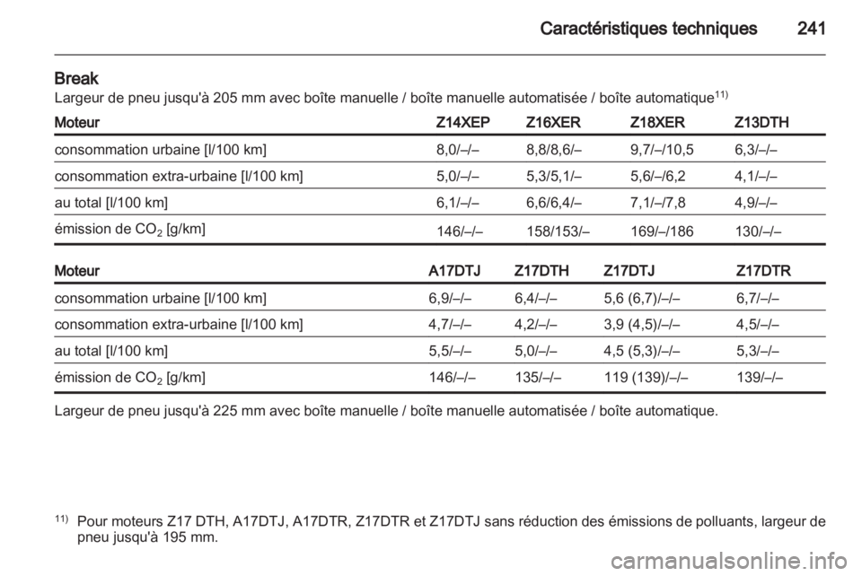 OPEL ASTRA H 2011  Manuel dutilisation (in French) 