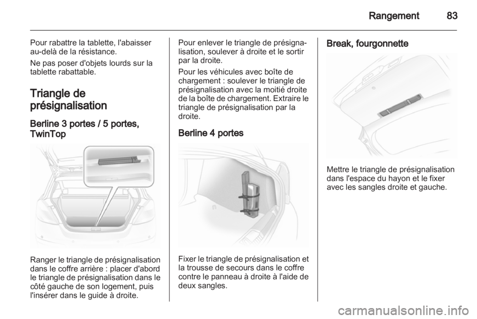 OPEL ASTRA H 2011  Manuel dutilisation (in French) 