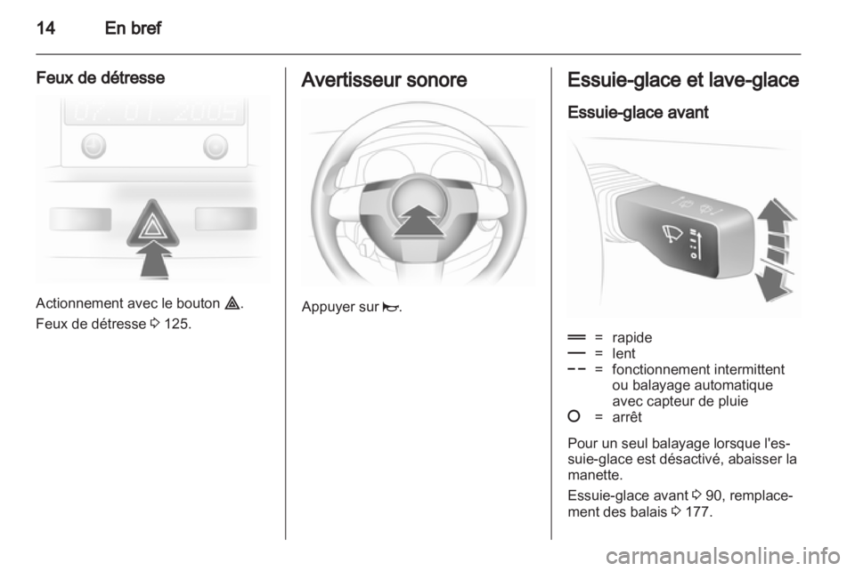 OPEL ASTRA H 2011.5  Manuel dutilisation (in French) 