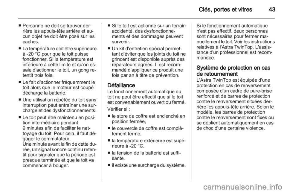 OPEL ASTRA H 2011.5  Manuel dutilisation (in French) 