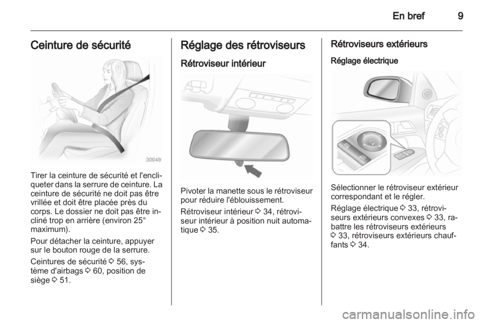 OPEL ASTRA H 2012  Manuel dutilisation (in French) 