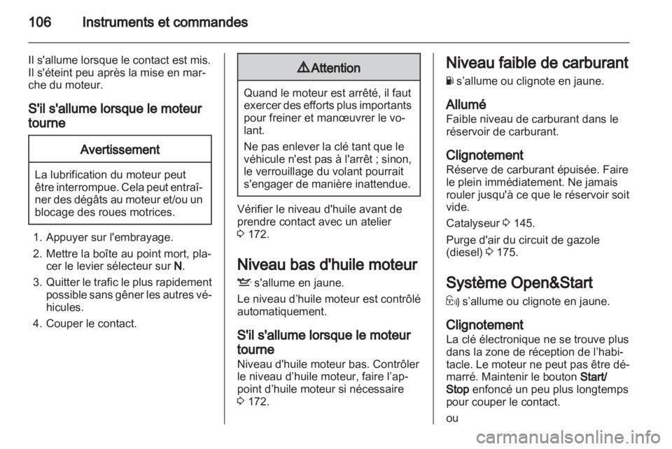 OPEL ASTRA H 2012  Manuel dutilisation (in French) 