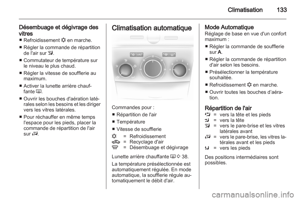 OPEL ASTRA H 2012  Manuel dutilisation (in French) 