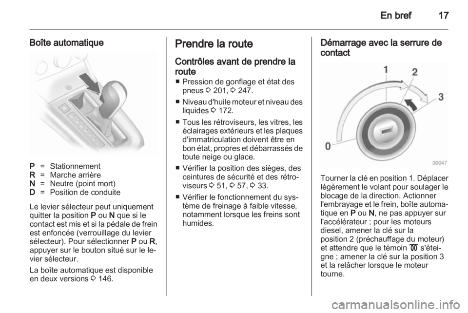 OPEL ASTRA H 2012  Manuel dutilisation (in French) 