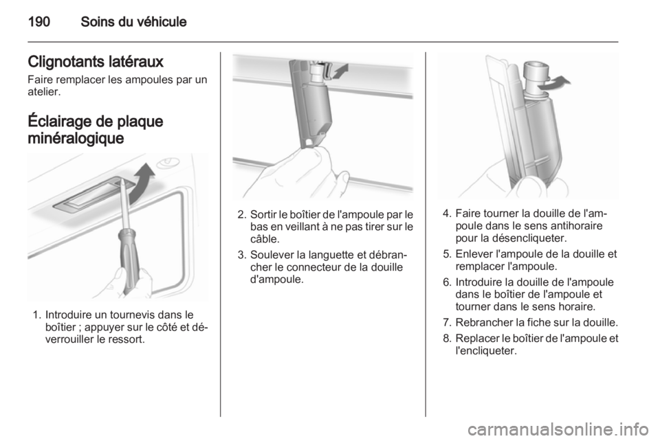 OPEL ASTRA H 2012  Manuel dutilisation (in French) 