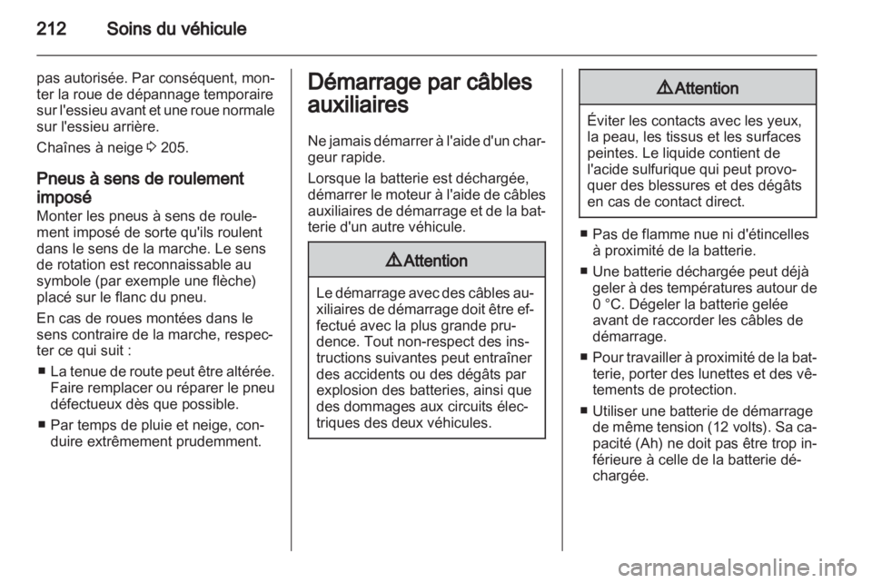 OPEL ASTRA H 2012  Manuel dutilisation (in French) 