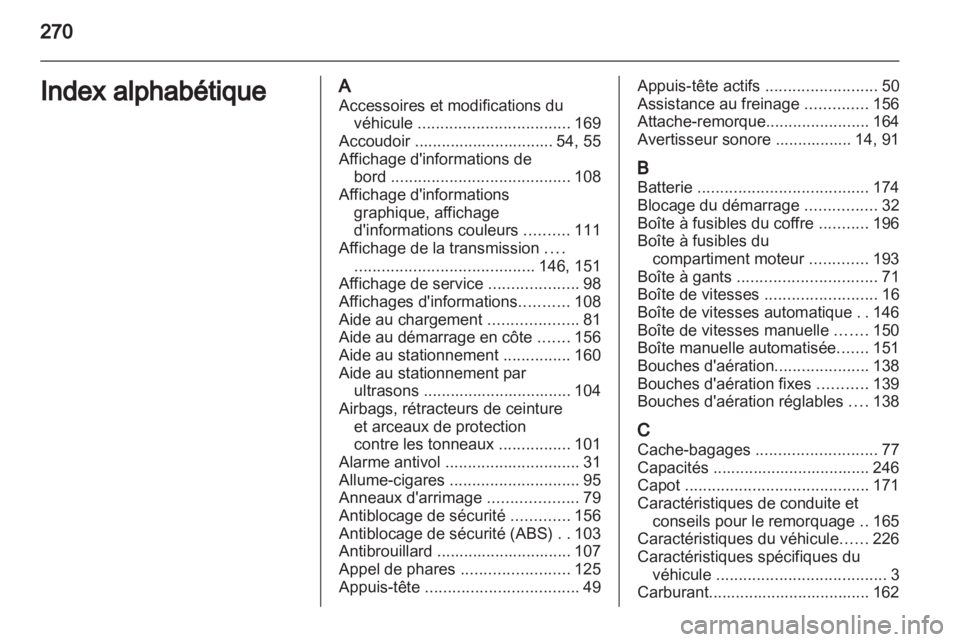 OPEL ASTRA H 2012  Manuel dutilisation (in French) 