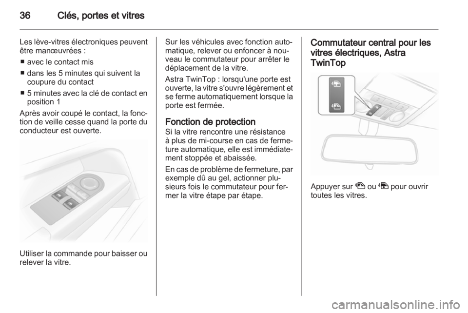 OPEL ASTRA H 2012  Manuel dutilisation (in French) 