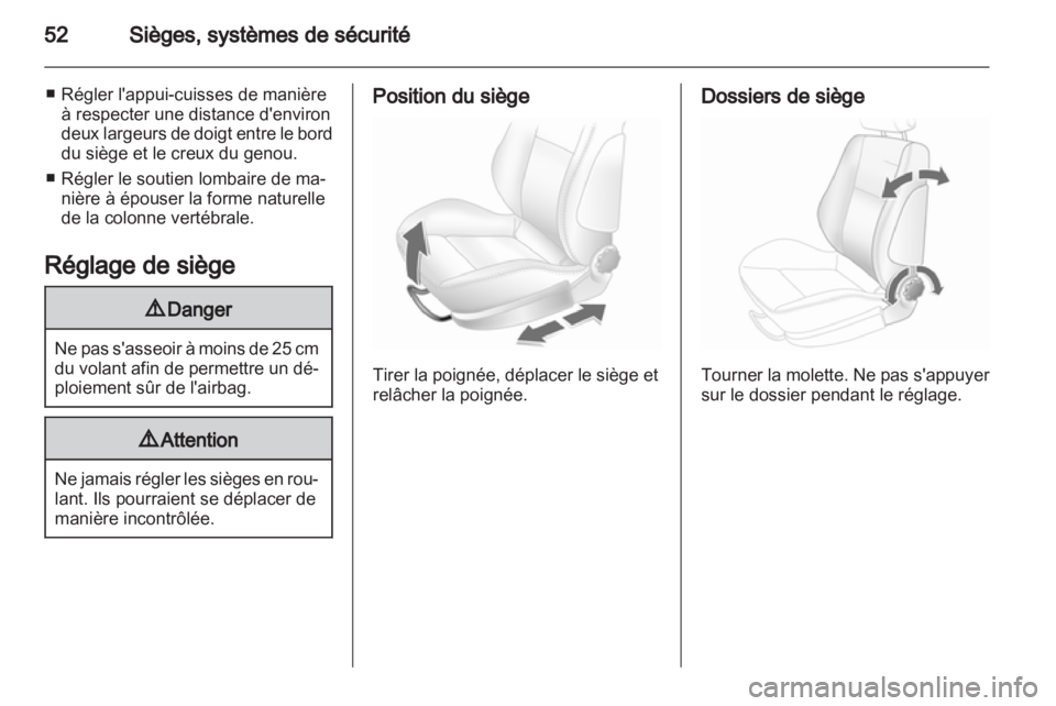 OPEL ASTRA H 2012  Manuel dutilisation (in French) 