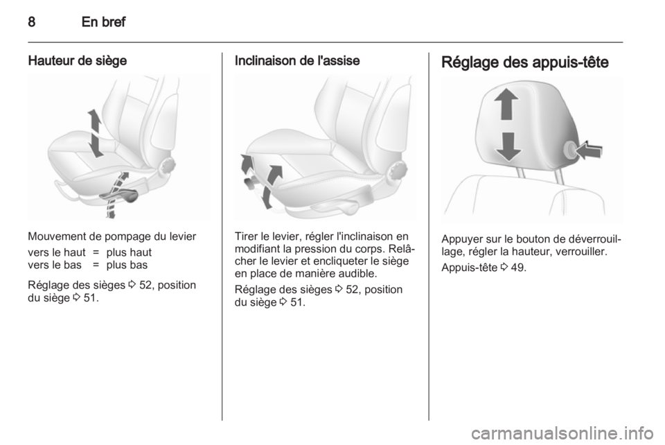 OPEL ASTRA H 2012  Manuel dutilisation (in French) 