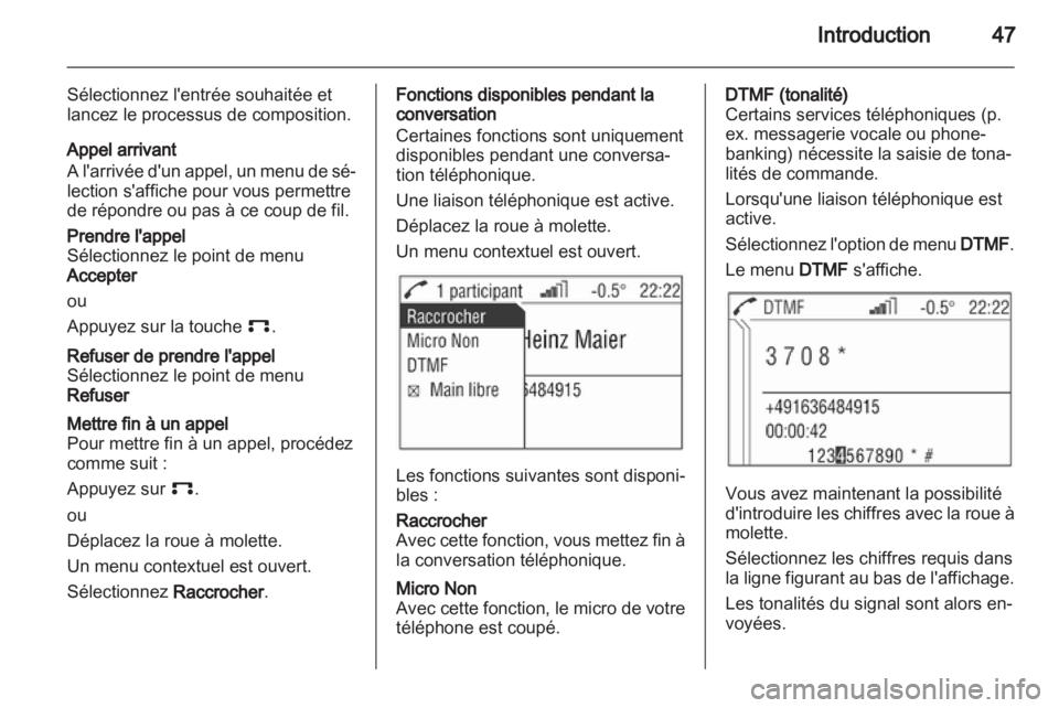 OPEL ASTRA H 2013  Manuel multimédia (in French) 