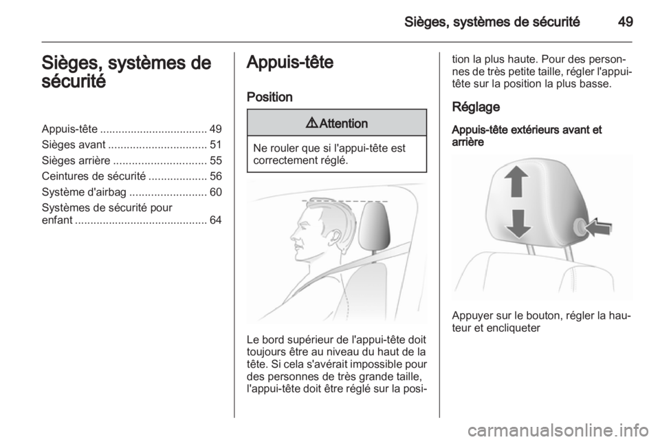 OPEL ASTRA H 2013  Manuel dutilisation (in French) 