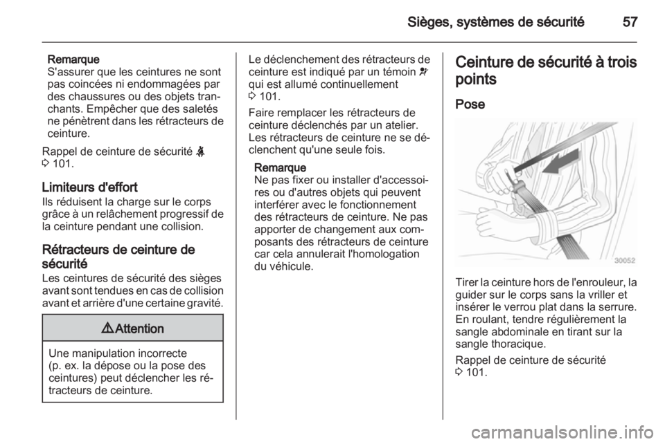OPEL ASTRA H 2013  Manuel dutilisation (in French) 