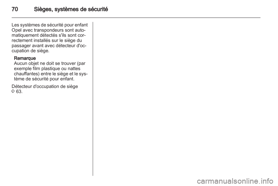OPEL ASTRA H 2013  Manuel dutilisation (in French) 