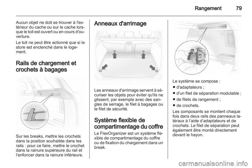 OPEL ASTRA H 2013  Manuel dutilisation (in French) 