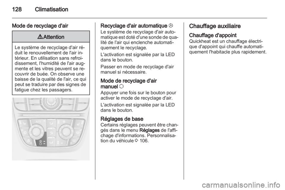 OPEL ASTRA J 2010.5  Manuel dutilisation (in French) 