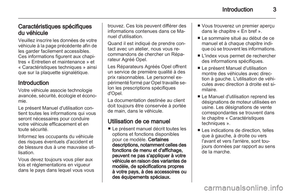 OPEL ASTRA J 2010.5  Manuel dutilisation (in French) 