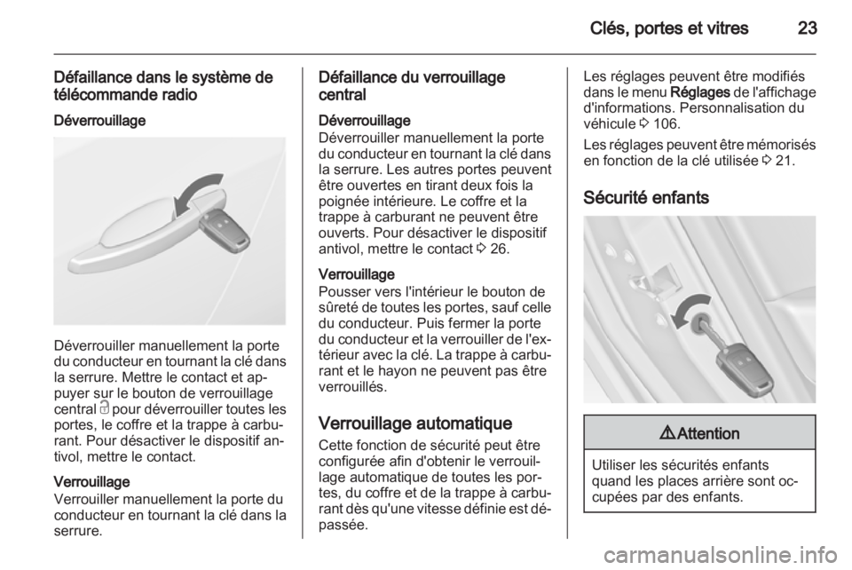 OPEL ASTRA J 2010.5  Manuel dutilisation (in French) 
