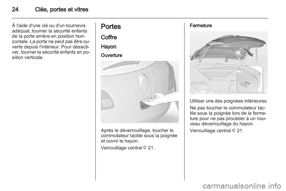 OPEL ASTRA J 2010.5  Manuel dutilisation (in French) 