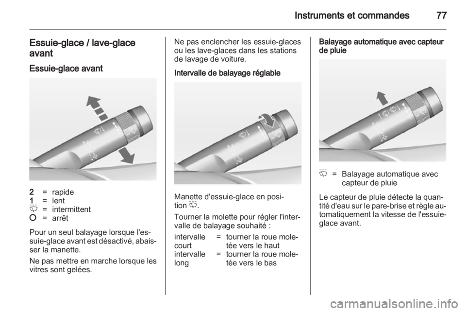 OPEL ASTRA J 2010.5  Manuel dutilisation (in French) 