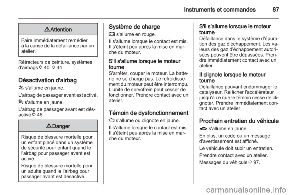 OPEL ASTRA J 2010.5  Manuel dutilisation (in French) 