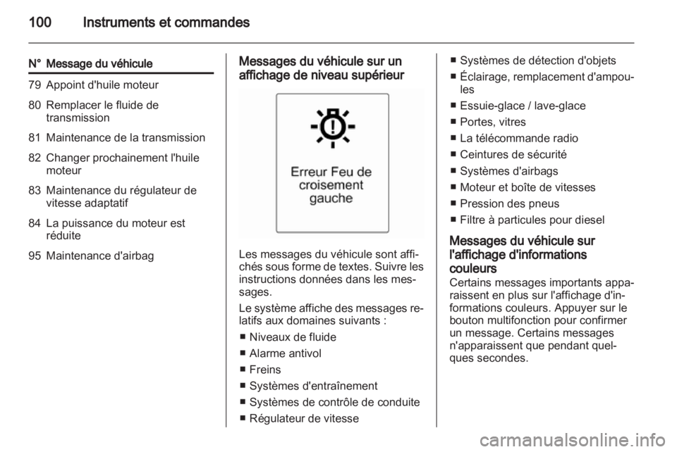OPEL ASTRA J 2010.5  Manuel dutilisation (in French) 