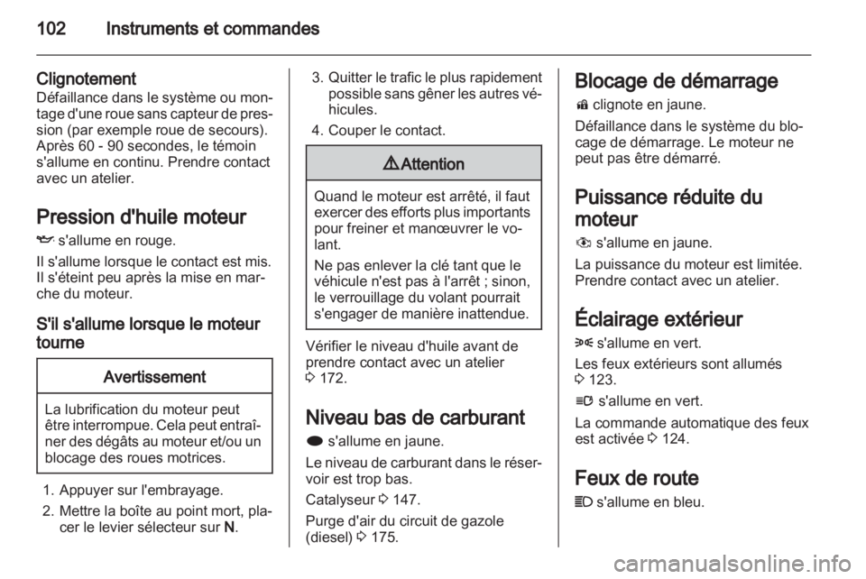 OPEL ASTRA J 2011  Manuel dutilisation (in French) 