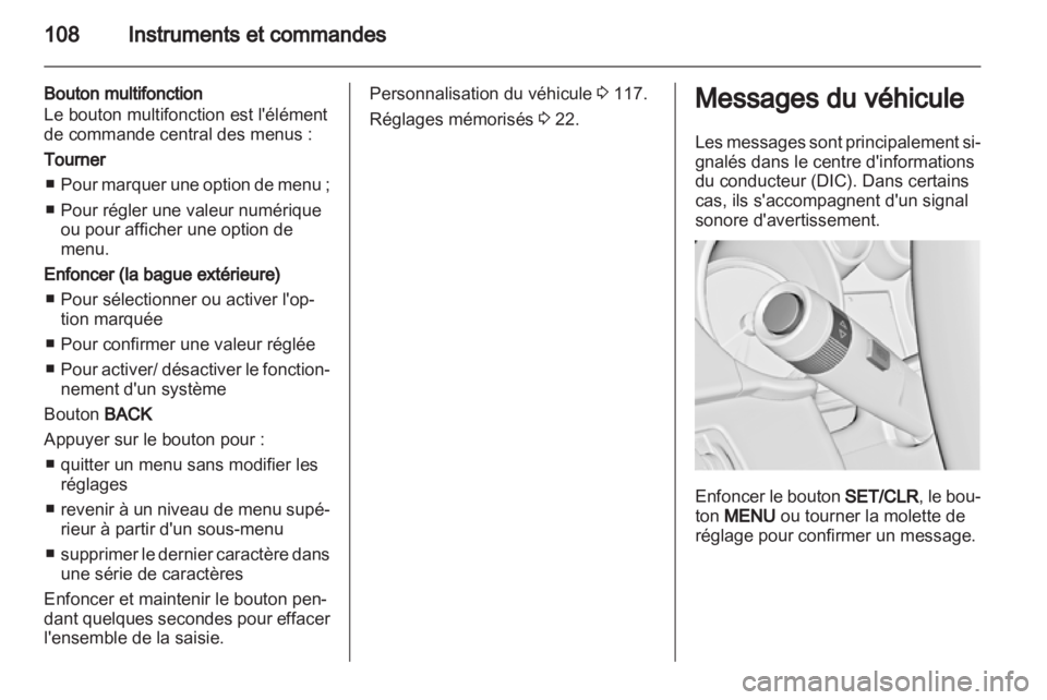OPEL ASTRA J 2011  Manuel dutilisation (in French) 