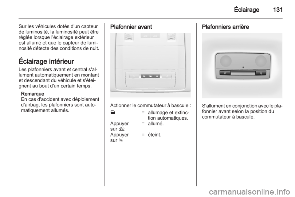 OPEL ASTRA J 2011  Manuel dutilisation (in French) 