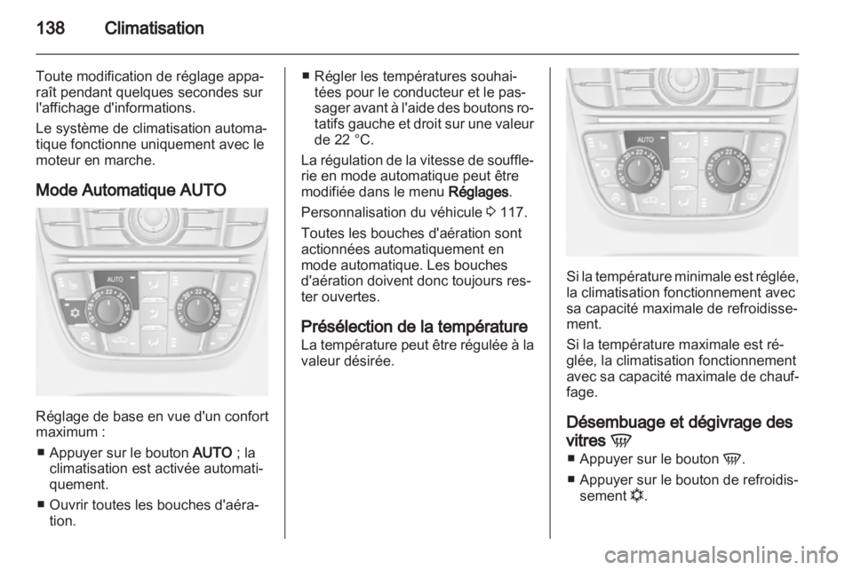 OPEL ASTRA J 2011  Manuel dutilisation (in French) 