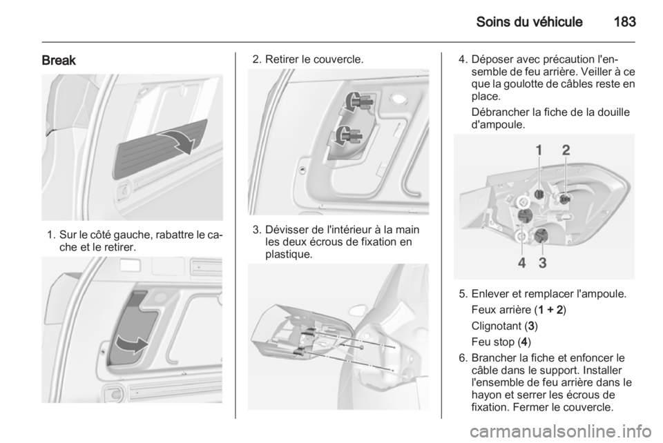 OPEL ASTRA J 2011  Manuel dutilisation (in French) 