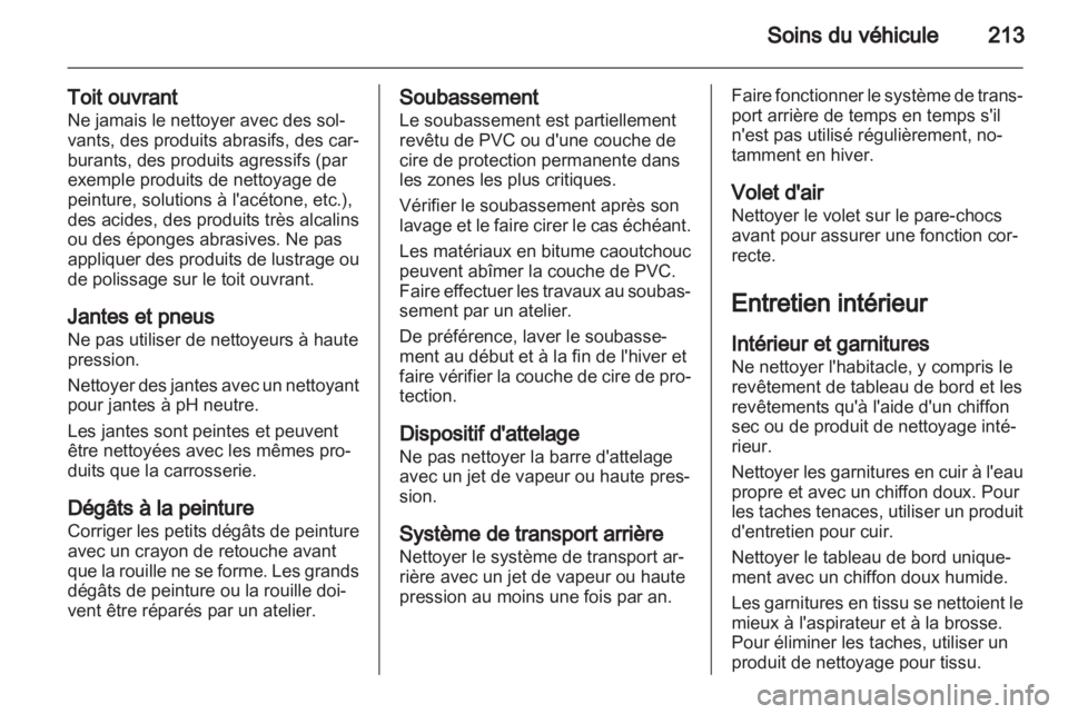 OPEL ASTRA J 2011  Manuel dutilisation (in French) 