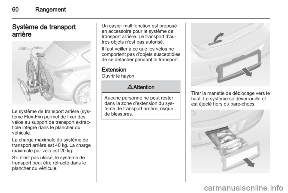 OPEL ASTRA J 2011  Manuel dutilisation (in French) 