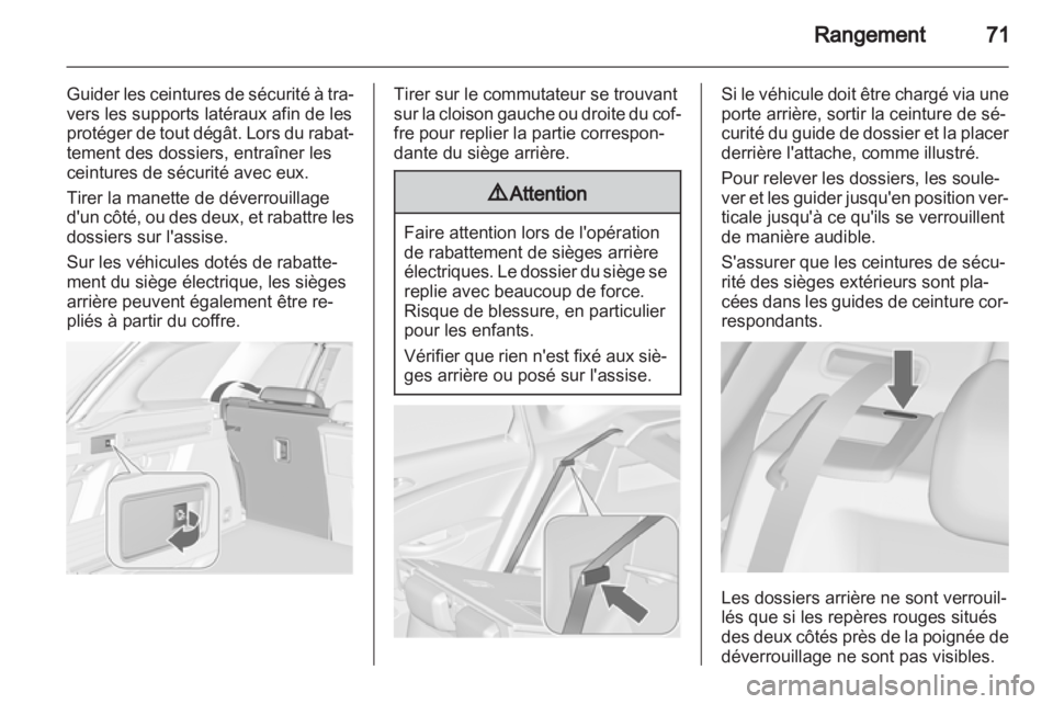 OPEL ASTRA J 2011  Manuel dutilisation (in French) 
