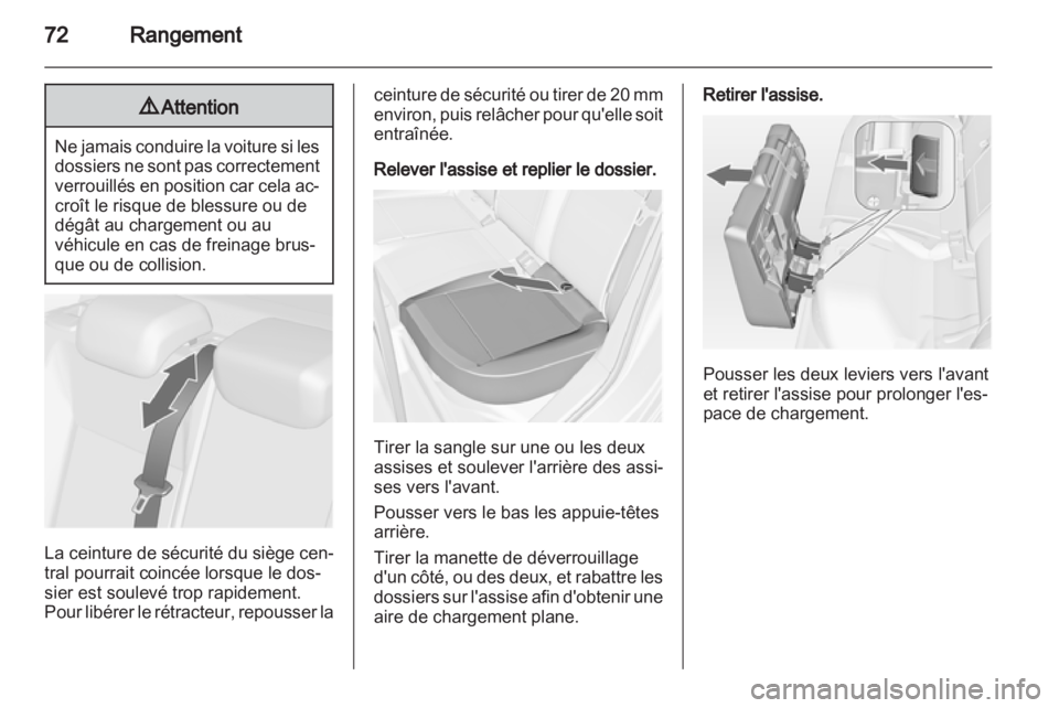 OPEL ASTRA J 2011  Manuel dutilisation (in French) 