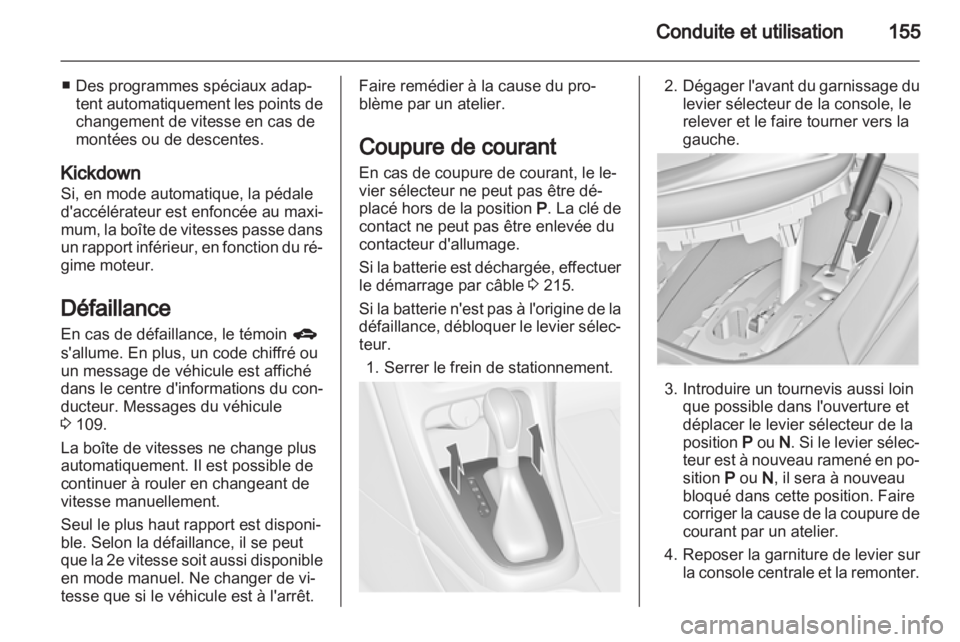OPEL ASTRA J 2011.5  Manuel dutilisation (in French) 