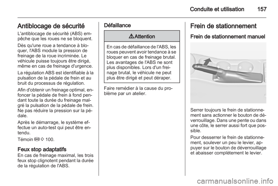 OPEL ASTRA J 2011.5  Manuel dutilisation (in French) 