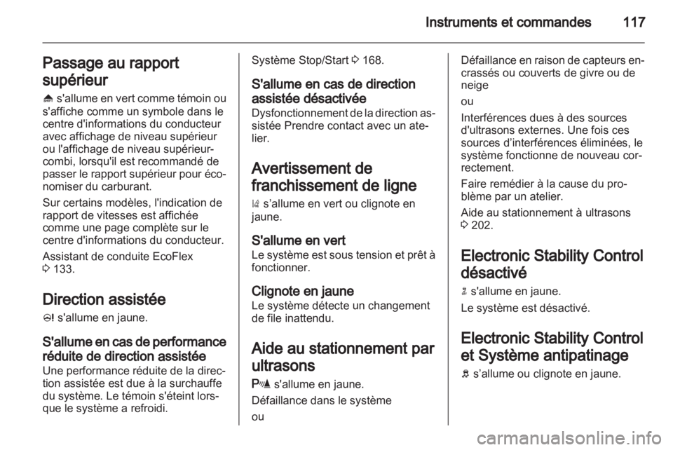 OPEL ASTRA J 2013  Manuel dutilisation (in French) 