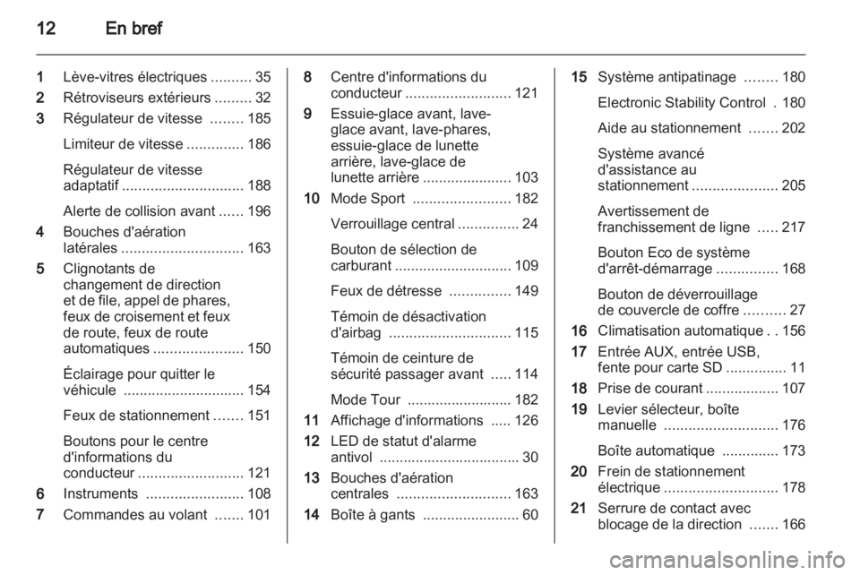 OPEL ASTRA J 2013  Manuel dutilisation (in French) 