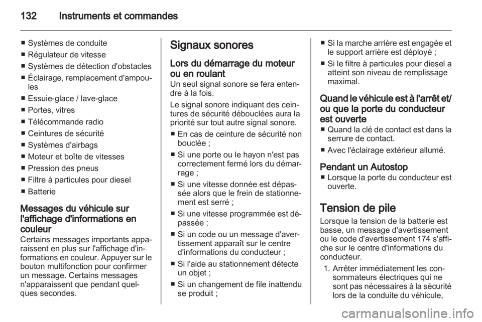 OPEL ASTRA J 2013  Manuel dutilisation (in French) 