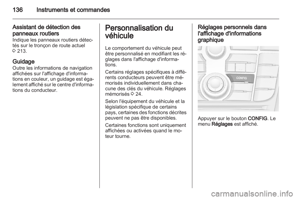 OPEL ASTRA J 2013  Manuel dutilisation (in French) 