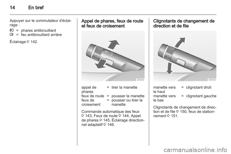 OPEL ASTRA J 2013  Manuel dutilisation (in French) 