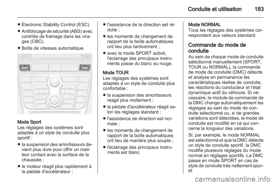 OPEL ASTRA J 2013  Manuel dutilisation (in French) 